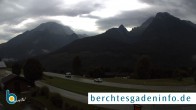 Archiv Foto Webcam Ramsau - Blick auf die Alpenstraße 09:00
