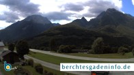 Archiv Foto Webcam Ramsau - Blick auf die Alpenstraße 09:00
