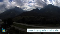 Archiv Foto Webcam Ramsau - Blick auf die Alpenstraße 13:00