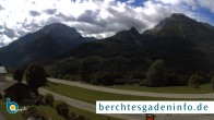 Archiv Foto Webcam Ramsau - Blick auf die Alpenstraße 09:00