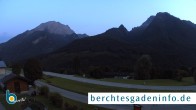 Archiv Foto Webcam Ramsau - Blick auf die Alpenstraße 19:00