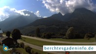 Archiv Foto Webcam Ramsau - Blick auf die Alpenstraße 09:00