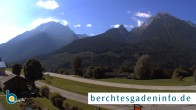 Archiv Foto Webcam Ramsau - Blick auf die Alpenstraße 09:00
