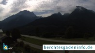Archiv Foto Webcam Ramsau - Blick auf die Alpenstraße 09:00
