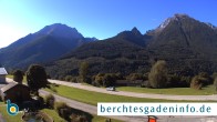 Archiv Foto Webcam Ramsau - Blick auf die Alpenstraße 09:00