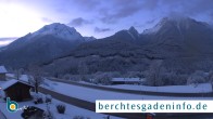 Archiv Foto Webcam Ramsau - Blick auf die Alpenstraße 06:00