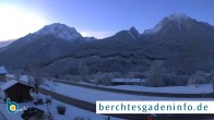 Archiv Foto Webcam Ramsau - Blick auf die Alpenstraße 07:00
