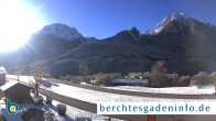 Archiv Foto Webcam Ramsau - Blick auf die Alpenstraße 08:00