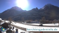 Archiv Foto Webcam Ramsau - Blick auf die Alpenstraße 10:00