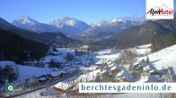 Archived image Webcam Berchtesgaden - View Oberau 09:00