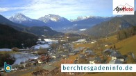 Archived image Webcam Berchtesgaden - View Oberau 09:00