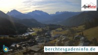 Archived image Webcam Berchtesgaden - View Oberau 13:00