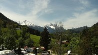Archived image Webcam Berchtesgaden: Camping Site Allweglehen 11:00