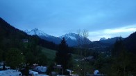 Archived image Webcam Berchtesgaden: Camping Site Allweglehen 19:00