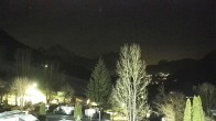 Archived image Webcam Berchtesgaden: Camping Site Allweglehen 23:00