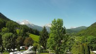 Archived image Webcam Berchtesgaden: Camping Site Allweglehen 09:00