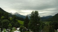 Archived image Webcam Berchtesgaden: Camping Site Allweglehen 13:00