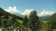 Archived image Webcam Berchtesgaden: Camping Site Allweglehen 09:00
