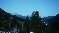 Archived image Webcam Berchtesgaden: Camping Site Allweglehen 03:00