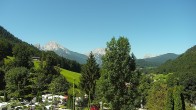 Archived image Webcam Berchtesgaden: Camping Site Allweglehen 09:00