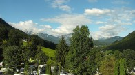 Archived image Webcam Berchtesgaden: Camping Site Allweglehen 07:00