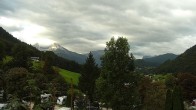 Archived image Webcam Berchtesgaden: Camping Site Allweglehen 08:00