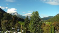 Archived image Webcam Berchtesgaden: Camping Site Allweglehen 08:00