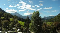 Archived image Webcam Berchtesgaden: Camping Site Allweglehen 11:00