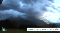 Archived image Webcam Obersalzberg - Apartments Renoth 19:00