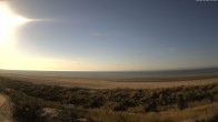 Archiv Foto Webcam Spiekeroog: Badestrand 17:00