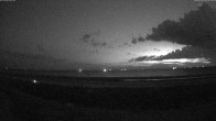 Archiv Foto Webcam Spiekeroog: Badestrand 01:00