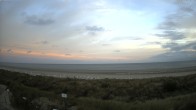 Archiv Foto Webcam Spiekeroog: Badestrand 04:00