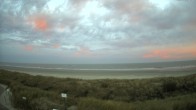 Archiv Foto Webcam Spiekeroog: Badestrand 06:00