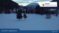 Archived image Webcam Davos: Golf Course 19:00
