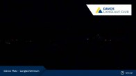 Archived image Webcam Davos: Golf Course 21:00