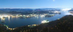 Archiv Foto Webcam Pyramidenkogel am Wörthersee 23:00