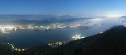 Archiv Foto Webcam Pyramidenkogel am Wörthersee 23:00