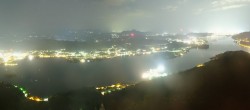 Archiv Foto Webcam Pyramidenkogel am Wörthersee 23:00