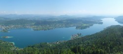 Archiv Foto Webcam Pyramidenkogel am Wörthersee 09:00