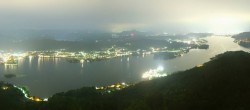 Archiv Foto Webcam Pyramidenkogel am Wörthersee 23:00