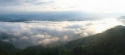 Archiv Foto Webcam Pyramidenkogel am Wörthersee 05:00