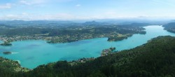 Archiv Foto Webcam Pyramidenkogel am Wörthersee 09:00