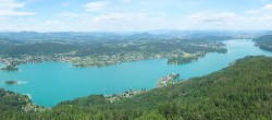 Archiv Foto Webcam Pyramidenkogel am Wörthersee 13:00