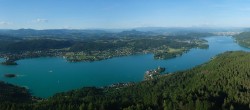 Archiv Foto Webcam Pyramidenkogel am Wörthersee 17:00