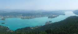 Archiv Foto Webcam Pyramidenkogel am Wörthersee 09:00