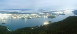 Archiv Foto Webcam Pyramidenkogel am Wörthersee 03:00