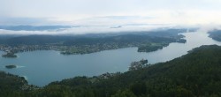 Archiv Foto Webcam Pyramidenkogel am Wörthersee 08:00