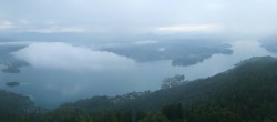 Archiv Foto Webcam Pyramidenkogel am Wörthersee 07:00