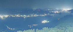 Archiv Foto Webcam Pyramidenkogel am Wörthersee 23:00
