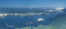 Archiv Foto Webcam Pyramidenkogel am Wörthersee 23:00